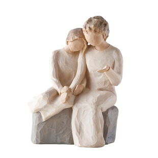 美国willow tree人物雕像家居饰品摆件 纪念日全家福二胎结婚礼物