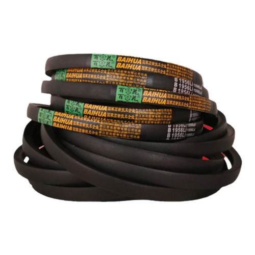 百花三角带b型B650-2000Li工业机器联组皮带a/c型硬线橡胶传动带