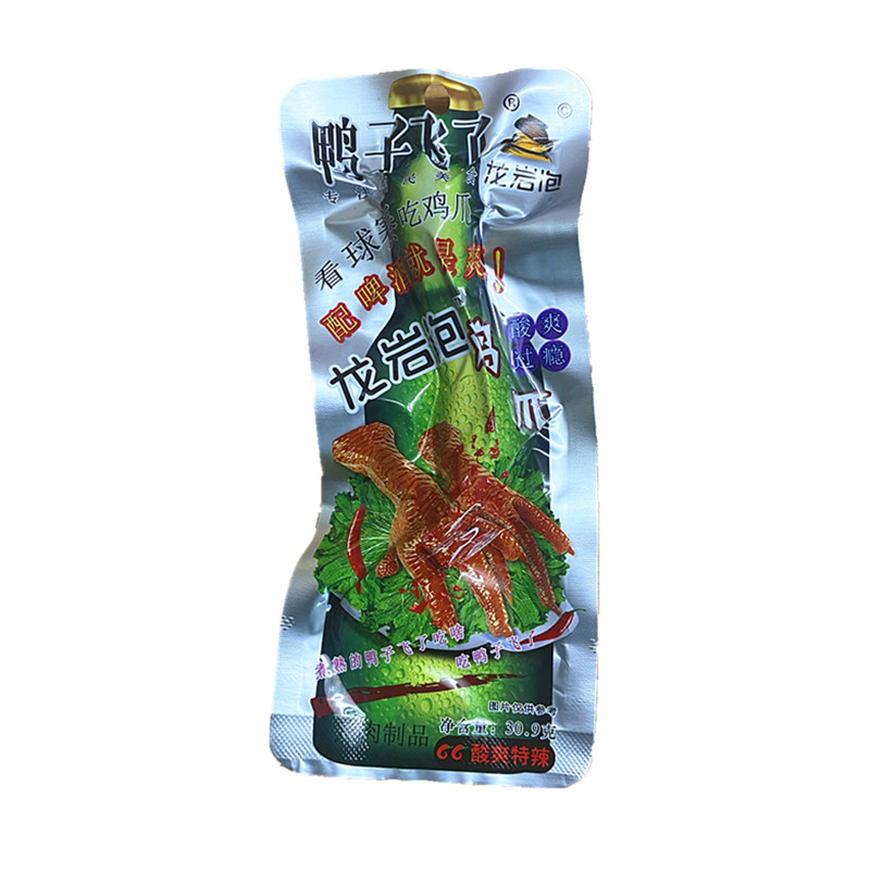 鸭子飞了龙岩泡鸡爪凤爪零食小吃