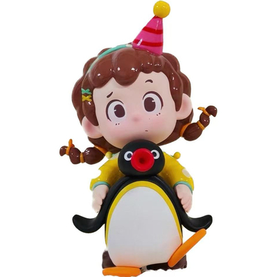 正品x11 Pingu盲盒45周年联名暖心奇遇系列潮玩周边摆件手办礼物