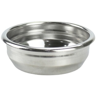 58mm手柄粉碗意式咖啡机粉碗清洁盲碗单份/双份咖啡萃取过滤配件