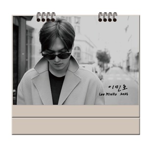 李敏镐2026年台历明星周边纪念礼品城市猎人可记事跨年日历