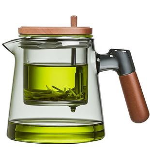 捷安玺茶壶泡茶家用2025新款茶水分离器玻璃内胆茶具飘逸杯泡茶壶