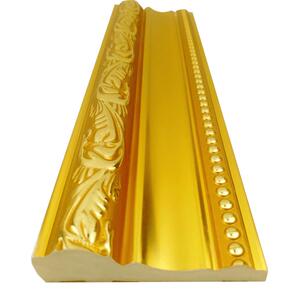 pvc欧式白色背景墙装饰线条腰线法式造型边框壁画相框镜框石膏PU