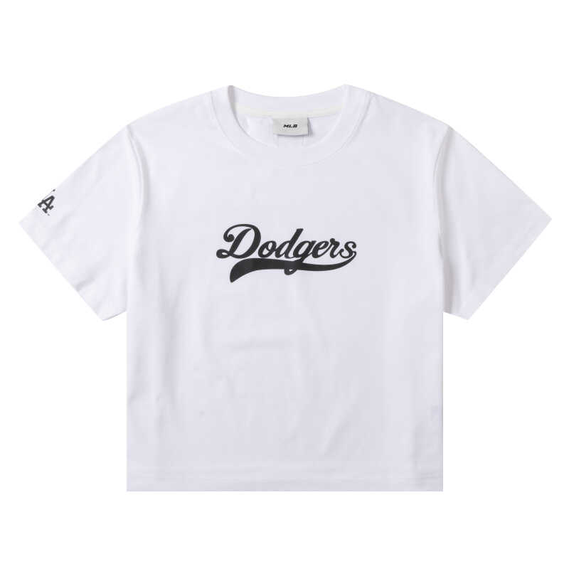 MLB短袖女款高腰宽松运动T恤