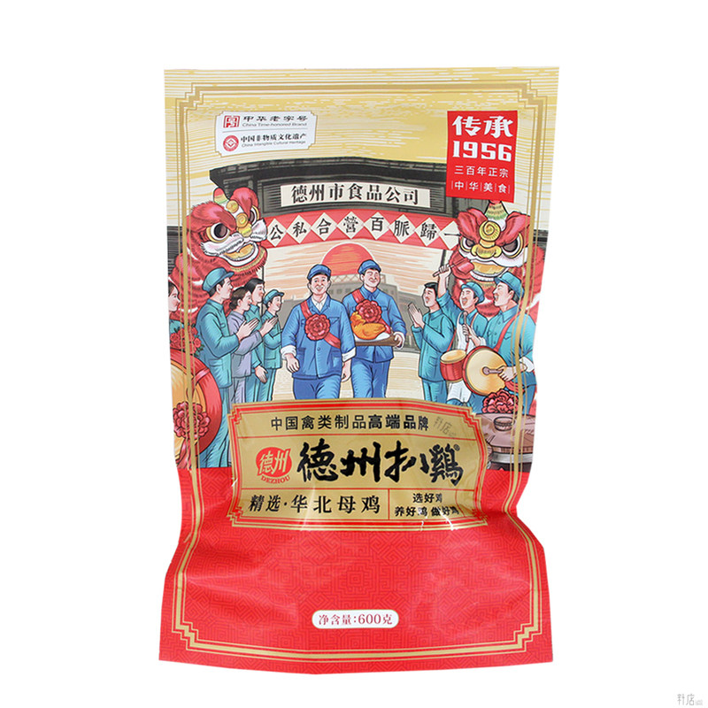 德州扒鸡华北老母鸡600g