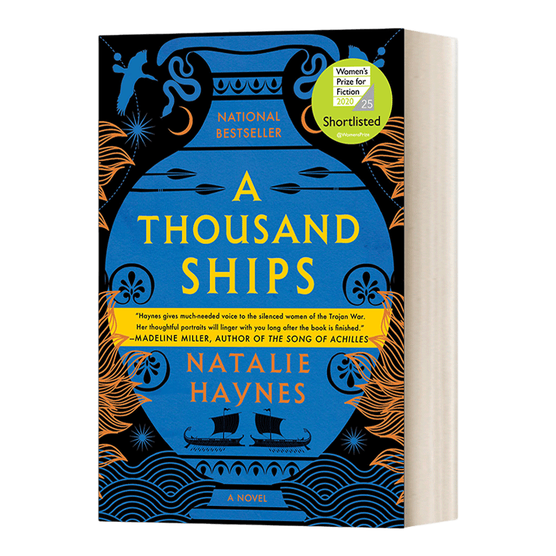 倾国之貌 英文原版 A Thousand Ships 女性视角重述特洛伊之战 纳塔利·海恩斯 2020女性文学奖短名单 英文版 进口英语原版书籍
