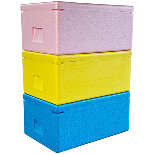 冰粉全套摆摊工具盆多格冰淇淋雪糕食堂配餐出摊专用保冷箱透明盖