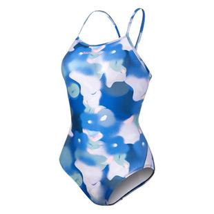 韩国BARREL竞速泳衣连体双层女士防晒速干泡温泉专业竞技游泳衣