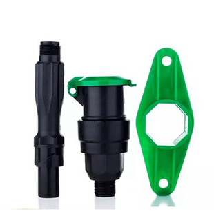 6分1寸快速取水阀园林取水器草坪绿化地插杆水管接头25套装20阀体