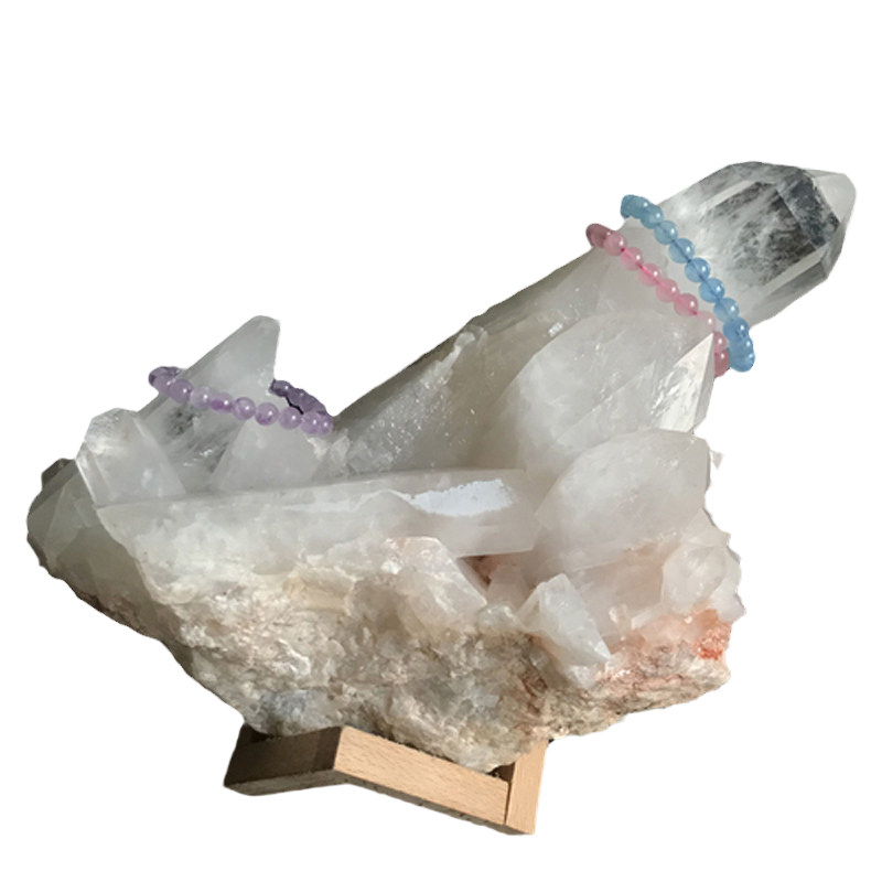 天然白水晶簇消磁石促销让利摆件