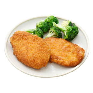 黄金大炸猪排半成品冷冻油炸猪扒肉饭厚切咖喱炸猪排商用小吃800g