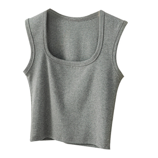 吊带背心女内搭2026新款夏季遮副乳工字纯棉宽肩带无袖上衣可外穿