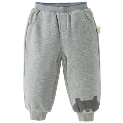 戴维贝拉女童男童保暖裤子棉裤