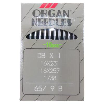 风琴平车机针organ日本进口DB×1电脑平车专用针缝纫机工业