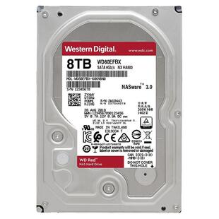 西部数据WD 红盘Plus NAS网络存储硬盘3.5寸8TB垂直(WD80EFPX)