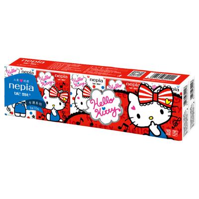 妮飘hellokitty印花手帕纸
