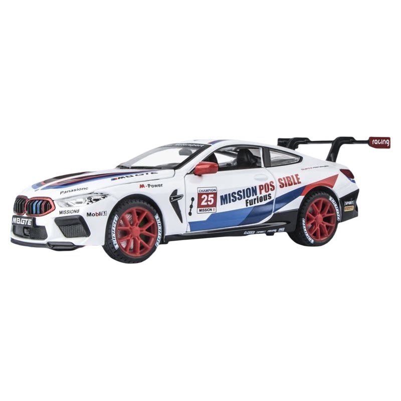 【定制改装】宝马BMW M4合金车模改rc遥控车漂移汽车 1:24静改动