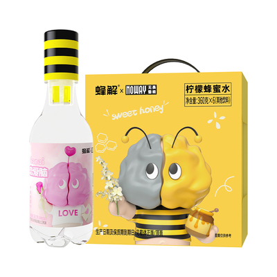 蜂解柠檬蜂蜜水360g*6瓶柠檬水