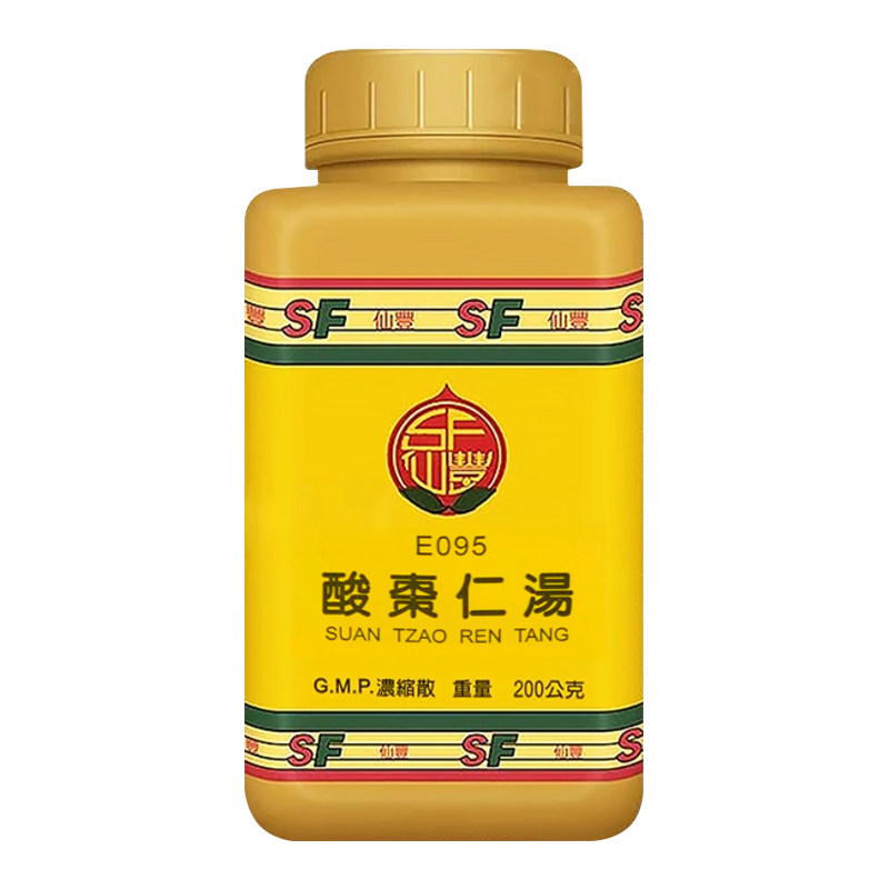 中国台湾仙丰酸枣仁汤中药浓缩颗粒安神盗汗失眠多梦神经衰弱200g