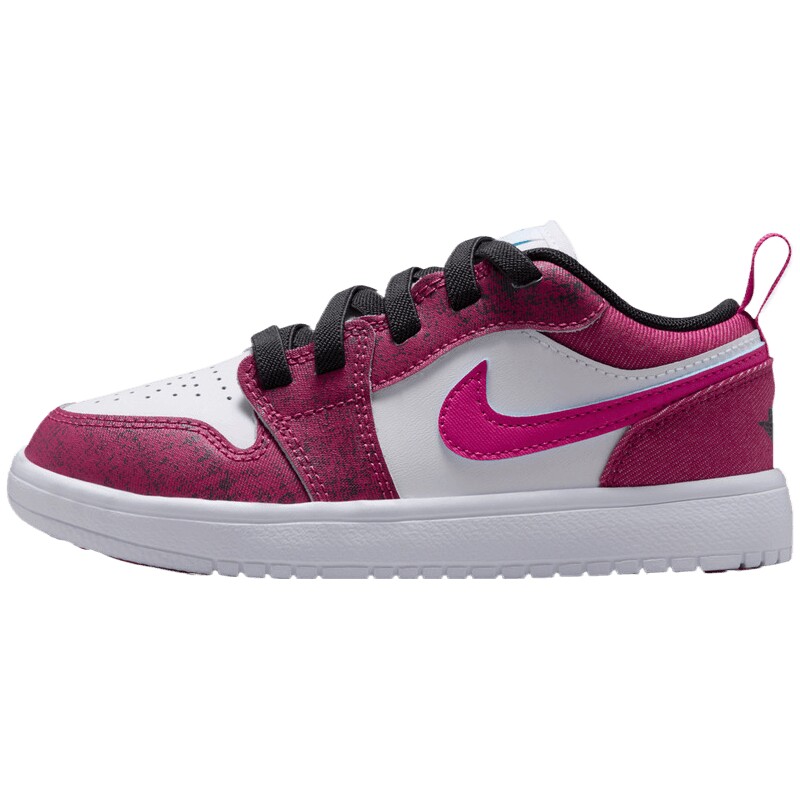 NIKE耐克小童JORDAN 1低帮时尚百搭舒适运动休闲篮球鞋IO2059-602