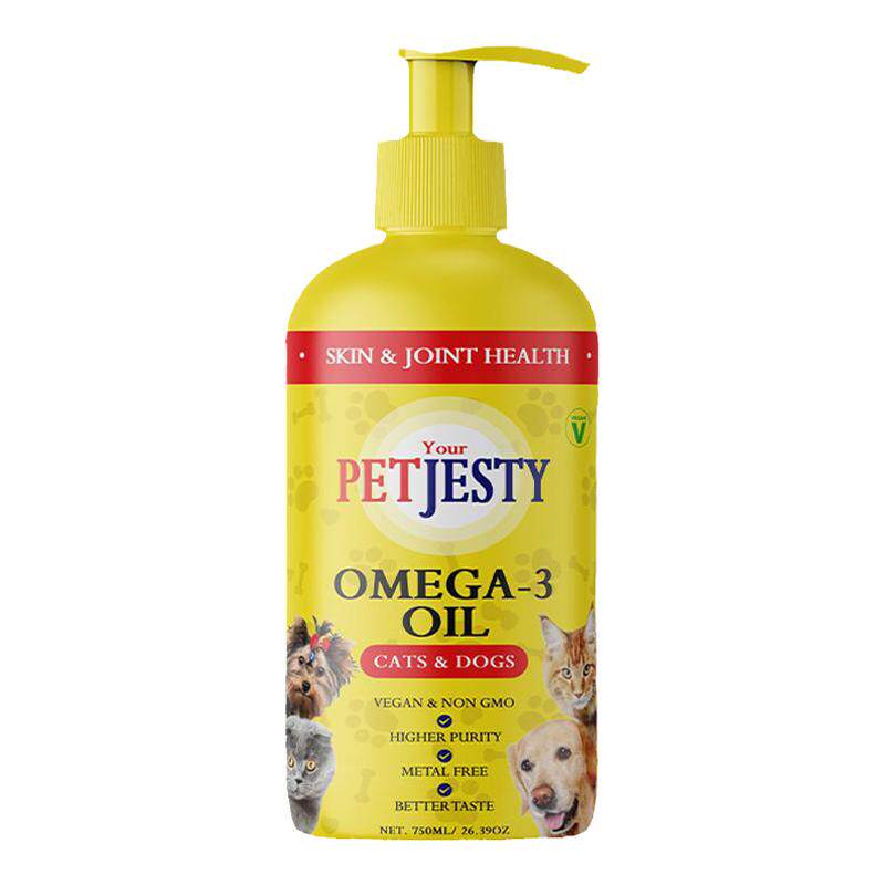 YourPetjesty英优派宠物营养补充剂DHA藻油猫咪鱼油狗狗omega犬用
