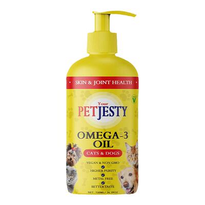 YourPetjesty英优派宠物营养补充剂DHA藻油猫咪鱼油狗狗omega犬用