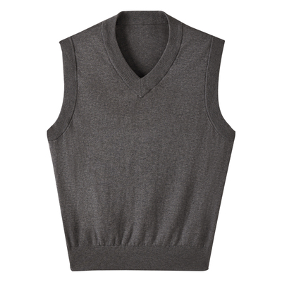 CULTUM山羊绒意式V领针织马甲