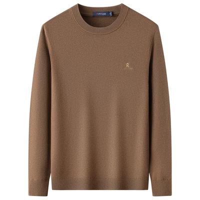 梦特娇一线成衣纯羊毛衫圆领百搭