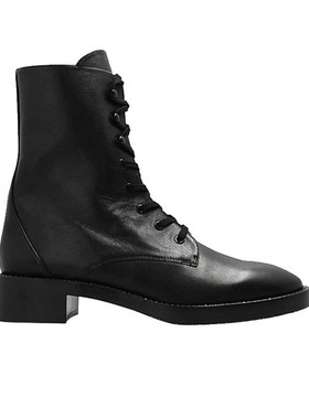 StuartWeitzman小牛皮马丁靴