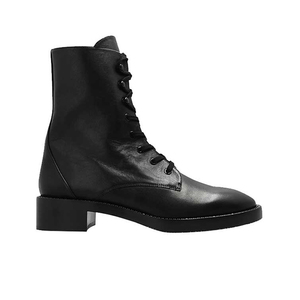 StuartWeitzman小牛皮马丁靴