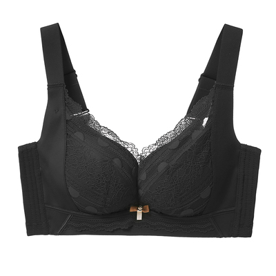 安芝娜无钢圈大胸显小文胸