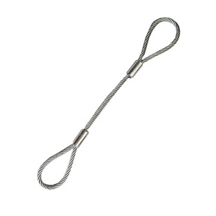 压制镀锌钢丝绳吊索具起重钢丝绳索具定制各种规格吊具钢丝绳吊具