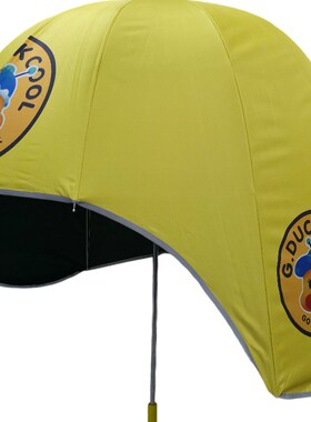 关晓彤范丞丞同款防紫外线遮阳伞晴雨两用头盔伞折叠晴雨伞防晒