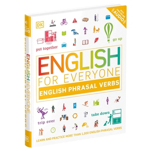 华研原版 DK人人学英语短语动词 英文原版 English for Everyone English Phrasal Verbs外语自学图解工具书 英文版 进口英语书籍