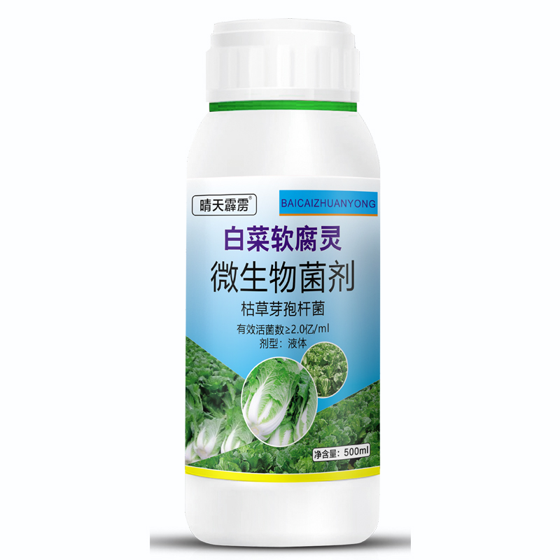 白菜杀菌剂大白菜烂根黄叶腐烂白菜软腐病灰霉病烧心白菜专用药