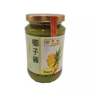 马来西亚好味牌斑斓班兰椰子酱420g kaya抹面包吐司酱烘焙甜品