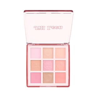 JILL LEEN草莓熊九色缤纷柔雾腮红盘高光修容女提亮膨胀氛围收缩