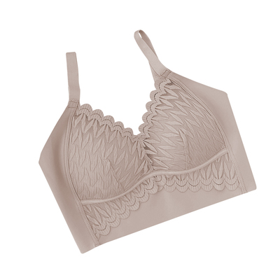 IR蕾丝无钢圈乳胶内衣美背