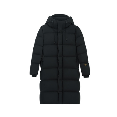 N&G【90鹅绒】黑色长款羽绒服女