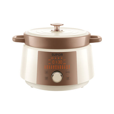 苏泊尔电炖锅智能4L大容量多功能养生陶瓷煲汤家用煮粥锅炖汤砂锅