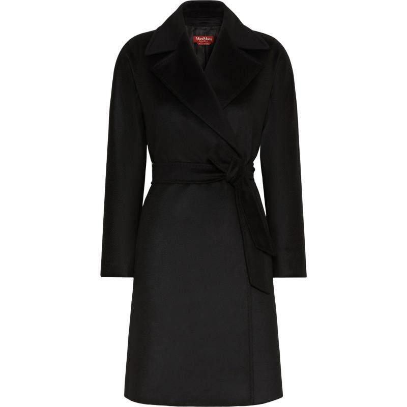 【秋冬新降】MaxMara 26新品女装羊毛系带大衣6016176206