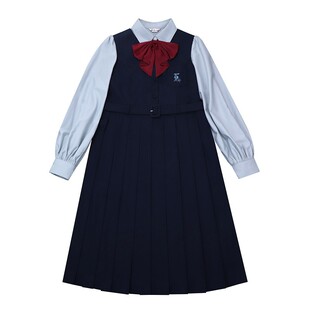 2月16日上新 樱花家族jk制服【风樱初等】校供感假两件连衣裙套装