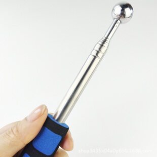 伸缩空鼓锤响鼓锤不锈钢验房棒