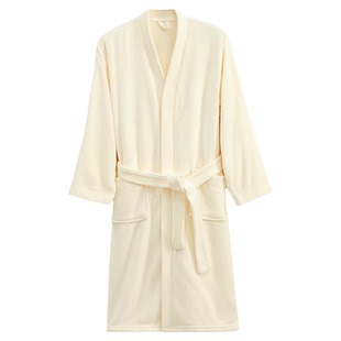 浴袍女款2026新款冬季高级感加绒加厚家居服珊瑚绒睡袍保暖可外穿