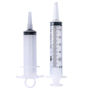 一次性大号大容量塑料注射器针筒喂食鼻饲灌注打胶流食助推器灌肠