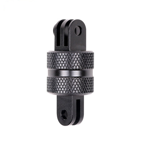适用dji大疆gopro影石insta360运动相机可旋转金属转接头action5pro配件acepro2横向360度nano action6/4支架