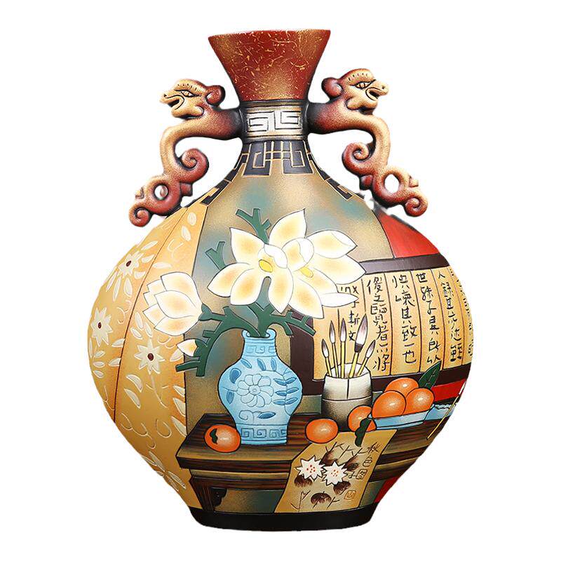 陶瓷花瓶乔迁礼品送朋友家里摆件