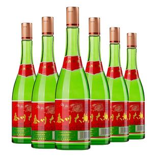 【酒厂直营】秦川大曲55度高脖绿瓶陕西凤香型白酒整箱6瓶