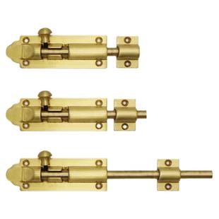 中式仿古窗户插销门栓老式明装木门锁扣地插复古黄铜门闩纯铜插销